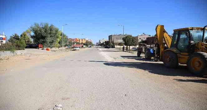 Ali Ertaş Caddesi tamamlandı, Elbeyli Caddesinde çalışmalar başlatıldı