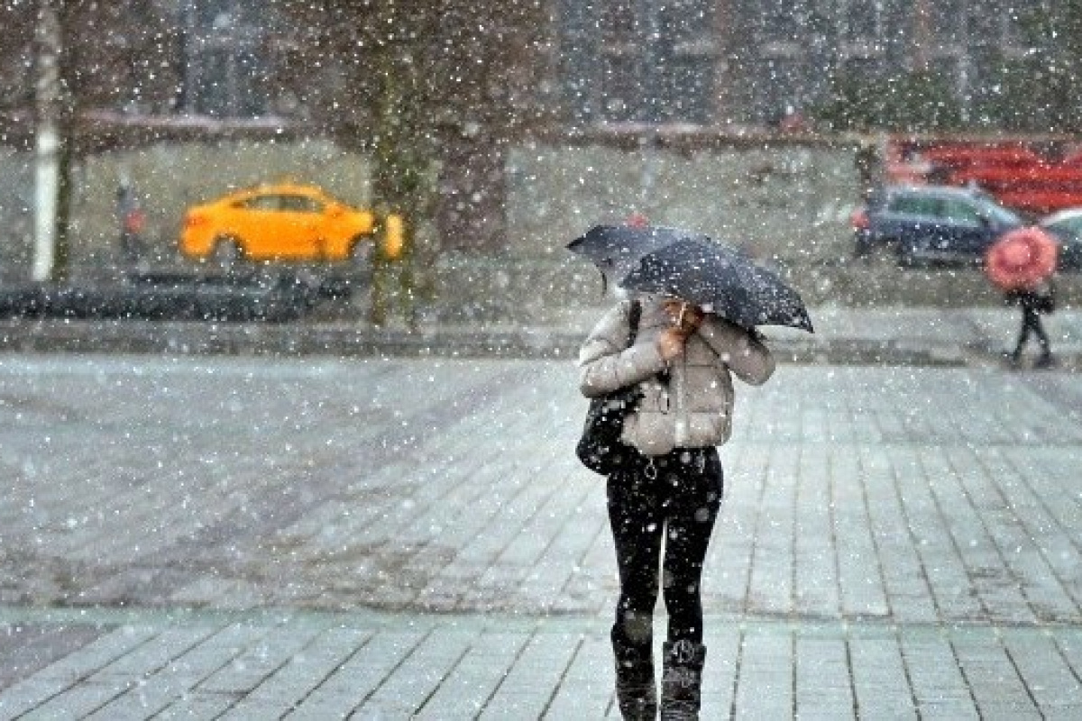 Erzincan’da yüksek kesimlerde karla karışık yağmur ve fırtına uyarısı