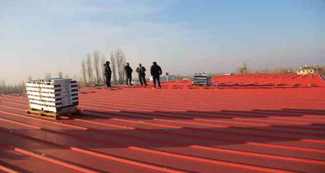 Proje kapsamında kurulan ‘Güneş Enerji Sistemi’ kontrol edildi