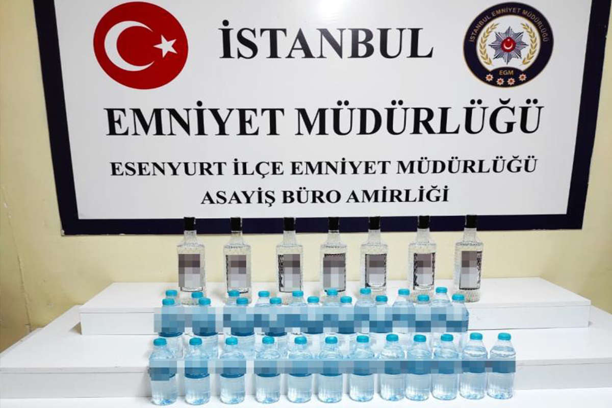 İstanbul&#039;da sahte içkiden 1 kişi hayatını kaybetti