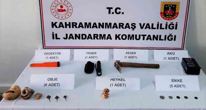 Kahramanmaraş’ta tarihi eser kaçakçılığı