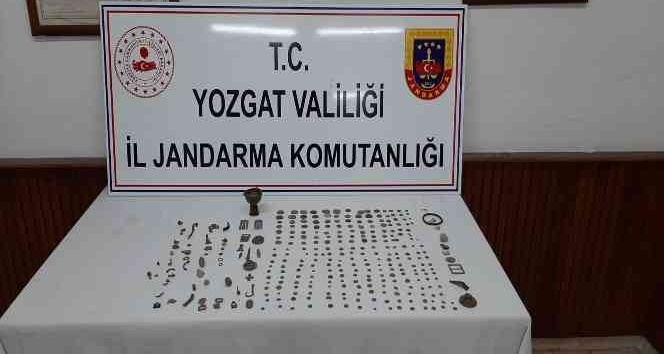 Yozgat’ta 325 parça tarihi eser ele geçirildi
