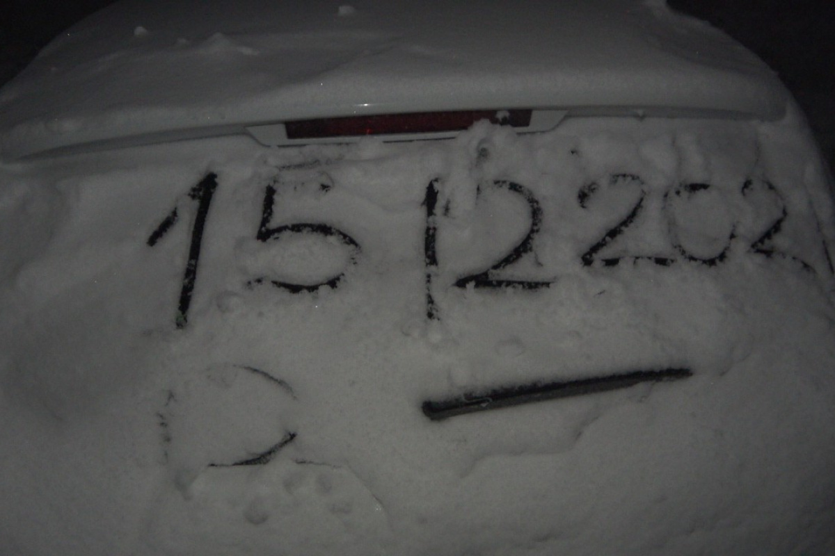 Kırklareli’nin yüksek kesimlerinde kar yağışı ve sis etkili oldu