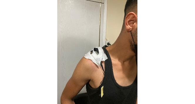 Ehliyet sınavında kopya düzeneğiyle yakalandı