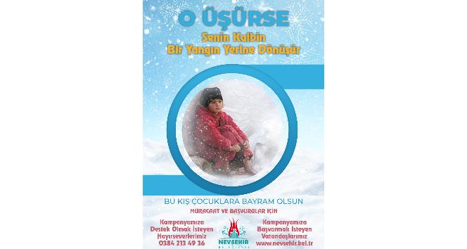 Nevşehir Belediyesi bot ve mont kampanyası başlattı