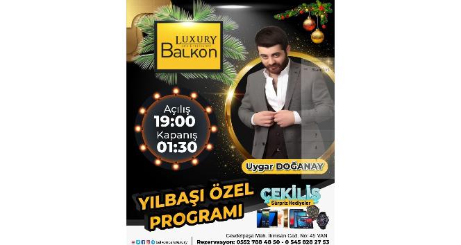Luxury Balkon’dan muhteşem yılbaşı programı