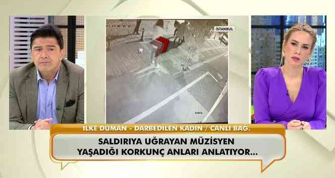 Sokağa idrarını yapan kişiyi uyardığı için darp edilen müzisyen konuştu