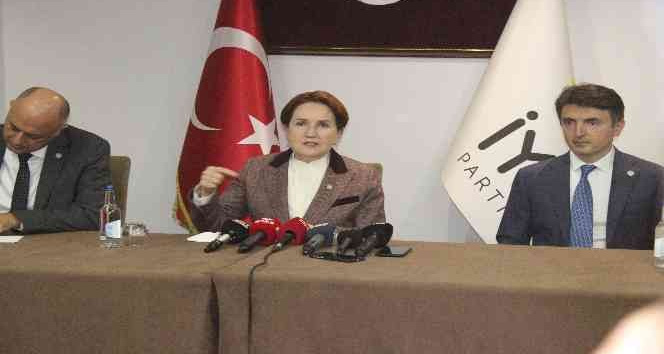 İYİ Parti Genel Başkanı Meral Akşener, asgari ücreti olumlu buldu