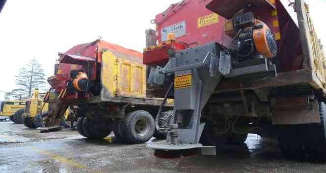 Kırşehir Belediyesi kış hazırlıklarını tamamladı