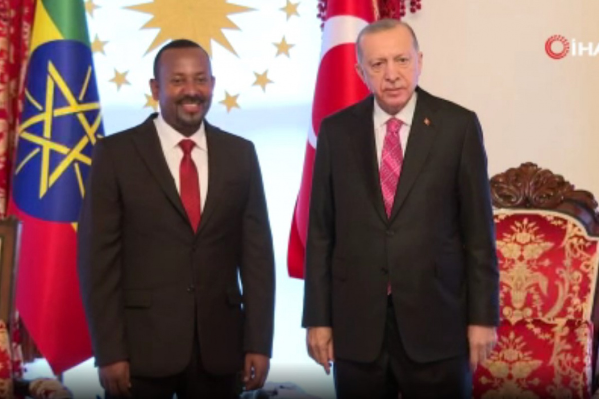 Cumhurbaşkanı Erdoğan, Etiyopya Başbakanı Abiy Ahmed Ali&#039;yi kabul etti