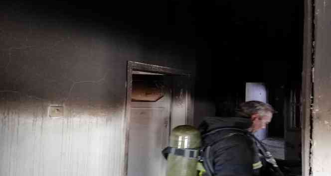 Mardin’de ev yangını