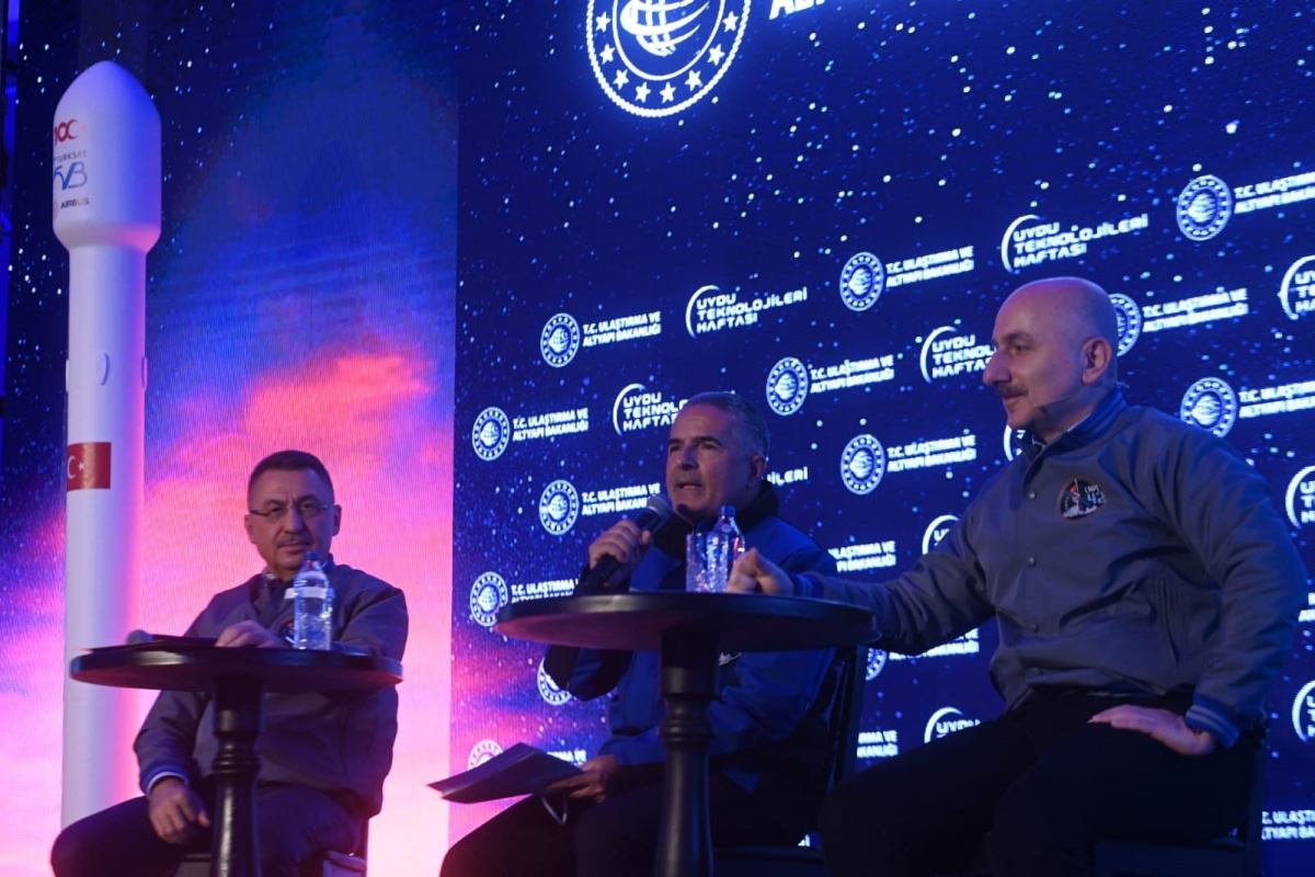 Cumhurbaşkanı Yardımcısı Oktay: 'Uzay istasyonuna kadar giden bir yolculuğumuz var'