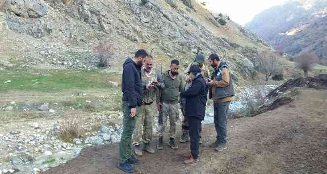 Tunceli’de belgesiz avlanan şahsa idari işlem yapıldı