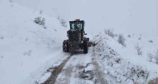 Tunceli’de 144 köy yolu ulaşıma kapandı