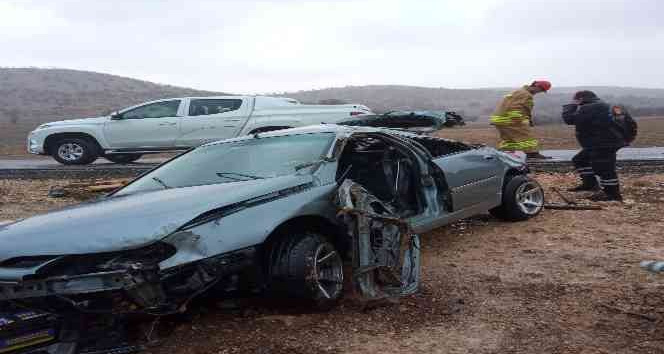 Mardin’de trafik kazası: 1 yaralı