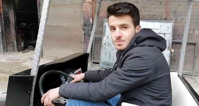 Üniversite öğrencileri hurda parçalardan güneş enerjisi ile çalışan araç üretti