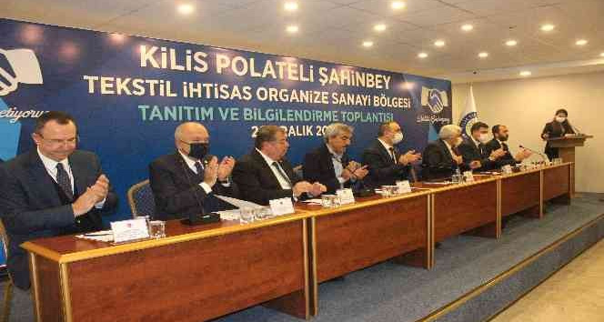 Kilis’te Tekstil İhtisas Organize Sanayi Bölgesi’nin lansmanı yapıldı