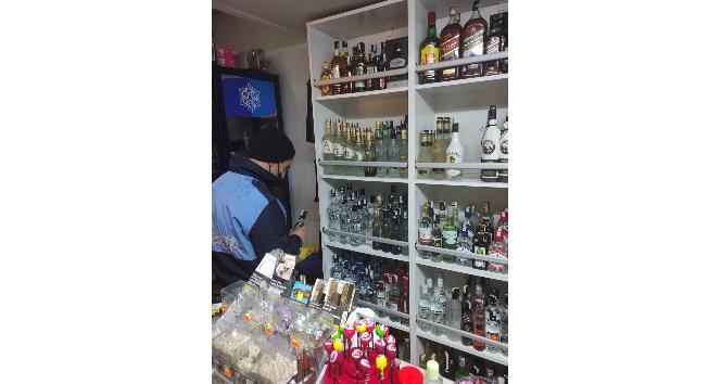Altınova’da tekel bayilerine içki denetimi