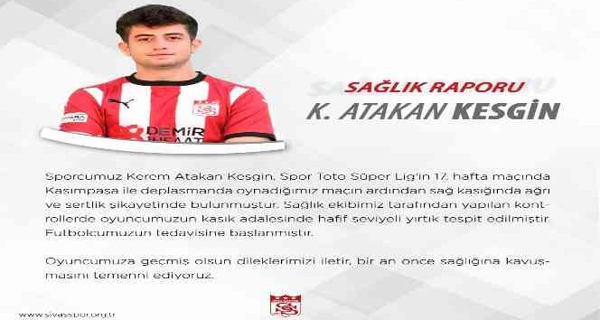 Sivasspor’da Rize maçı öncesi sakatlık şoku!