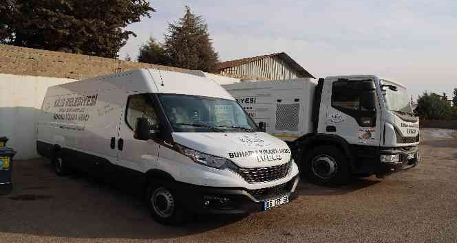 2021 yılında belediyenin araç parkına 25 araç katıldı