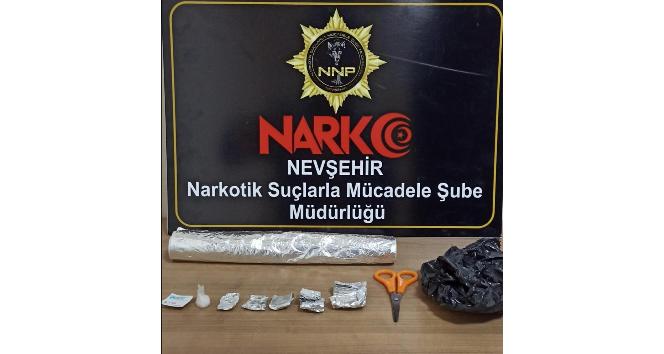Nevşehir’de uyuşturucu operasyonu; 1 tutuklama
