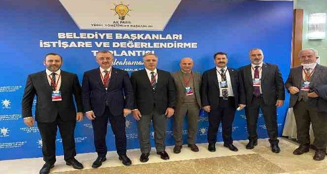 AK Partili Başkanlardan önemli temaslar
