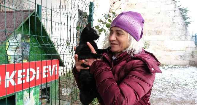 Soğuk havada onları unutmadı, yürekleri ısıttı