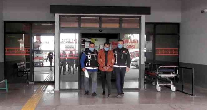 Hastanede korona tedavisi görürken firar eden hükümlü yakalandı