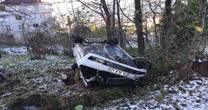 Trabzon’da gizli buzlanma kazalara neden olmaya devam ediyor