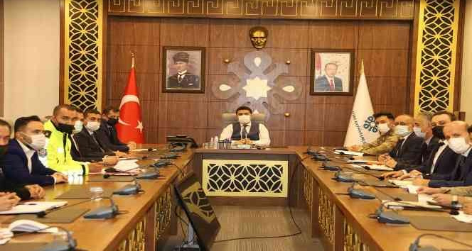 Cizre’de kış mevsimi trafik tedbirleri toplantısı