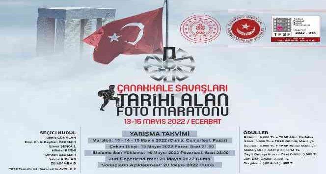 Çanakkale Savaşları Tarihi Alan Foto Maraton başlıyor