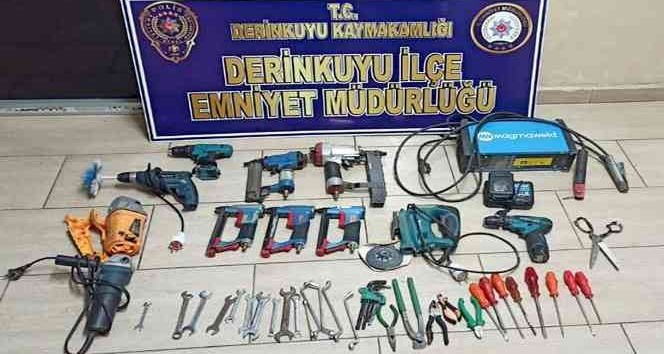 İşyeri hırsızı yakalandı