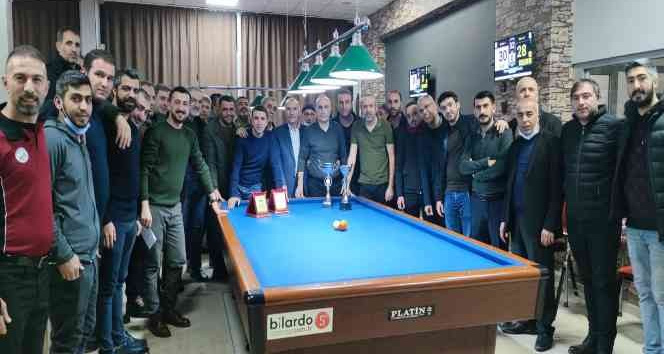 Diyarbakır’da bilardo şampiyonasına yoğun katılım