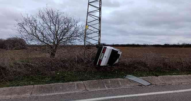 Kırklareli’nde trafik kazası: 2 yaralı