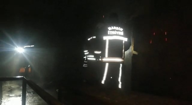 Mardin’de bir ev kundaklandı