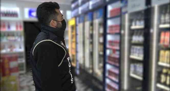 Kırıkkale’de iş yerlerine sahte alkol denetimi