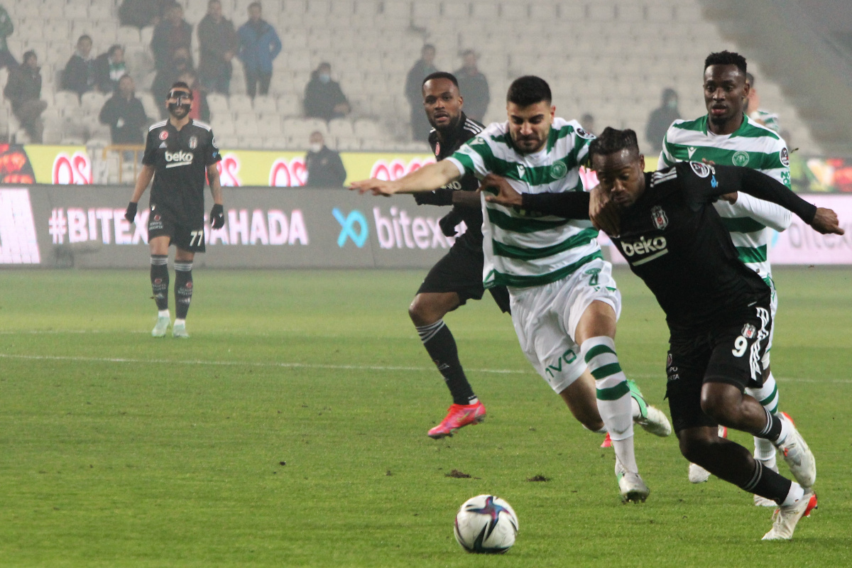 Beşiktaş, Konya&#039;da son dakikada yıkıldı