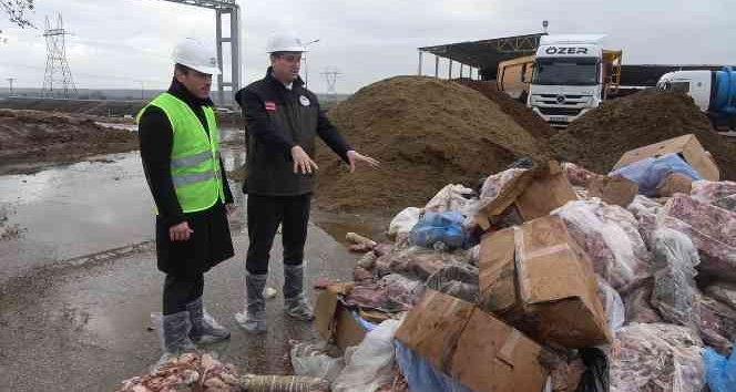 Tüketilmesi uygun olmayan 4 ton 250 kilogram et ele geçirildi