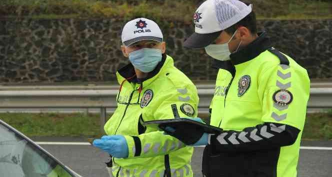 Ordu’da bir haftada 7 bin 300 araç denetlendi