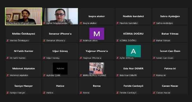 “Osmanlı Basın Hayatında Kadın Yazarlar” başlıklı e-konferans düzenlendi