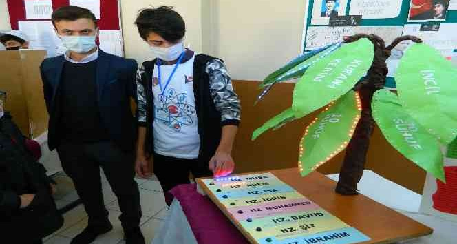 Posof Aşık Sabit Müdami Anadolu İmam Hatip Lisesi’nde bilim fuarı açıldı