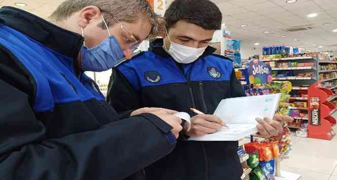 Zabıta ekipleri fahiş fiyat ve etiket denetimi yaptı