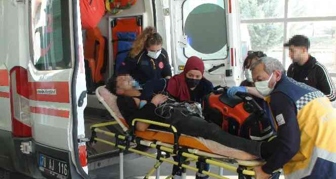 Karaman’da işçiler arasında çıkan bıçaklı kavgada 1 kişi ağır yaralandı