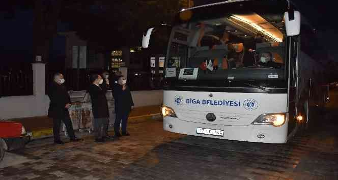 Biga’lı öğrenciler Çanakkale Şehitliğini gezdi