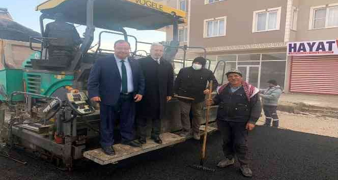 Yeni Hastanenin yolunun yapımına başlandı