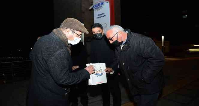 Belediye Başkanı Ekicioğlu, yeni yıl öncesi saha çalışanlarıyla bir araya geldi