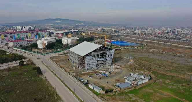 Sporcu fabrikası inşaatında sona gelindi