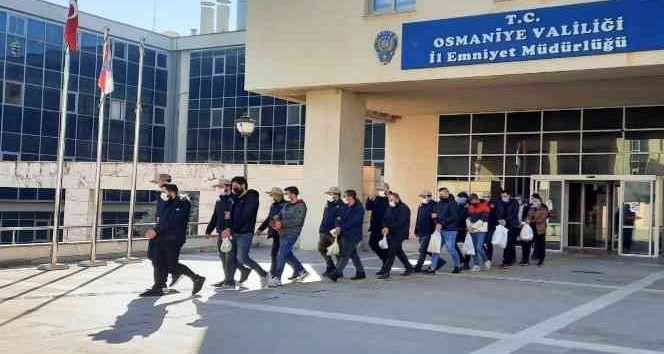 Terör operasyonunda gözaltına alınan yabancı uyruklu 9 kişi sınır dışı edilecek