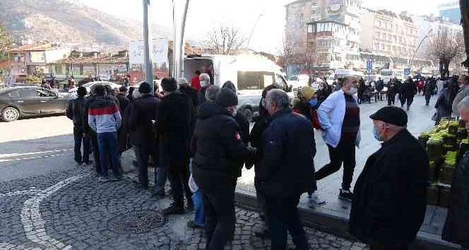 Tokat’ta, ücretsiz balık kuyruğu