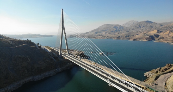 16 ili bağlayan yeni Kömürhan Köprüsü yarın açılıyor